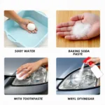 DIY Car Headlight Cleaning Methods: Soap, Baking Soda, Toothpaste, and Vinegar