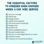 Car Hire Service Checklist