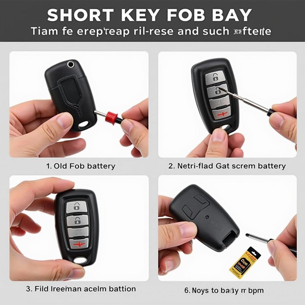 Replacing the Car Key Fob Battery