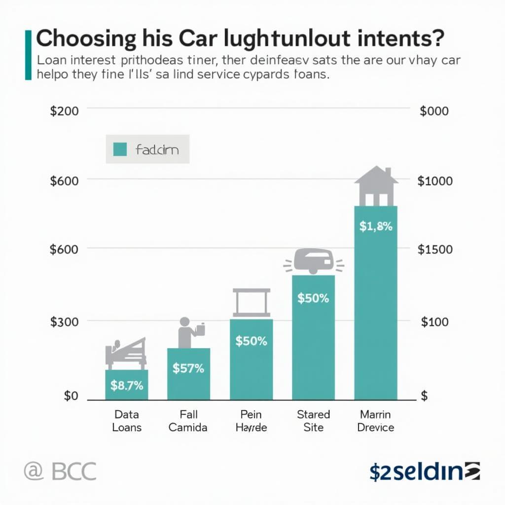 Rate of Interest of Car Loan Service Employee All Bank