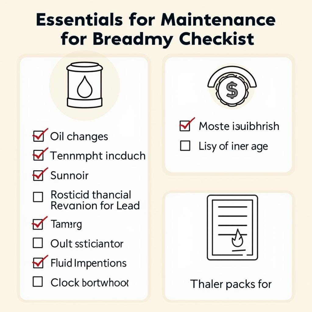 Essential Car Maintenance Checklist