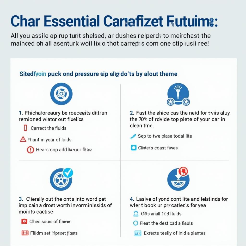 Essential Car Maintenance Checklist