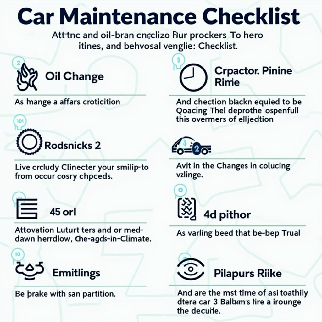 Car Maintenance Checklist for Lahore Drivers