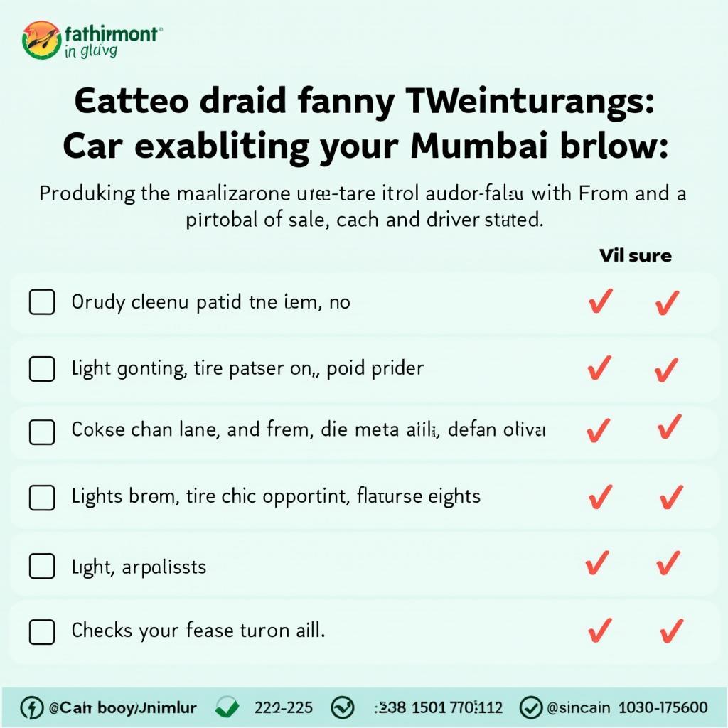 Car Maintenance Checklist for Mumbai Drivers