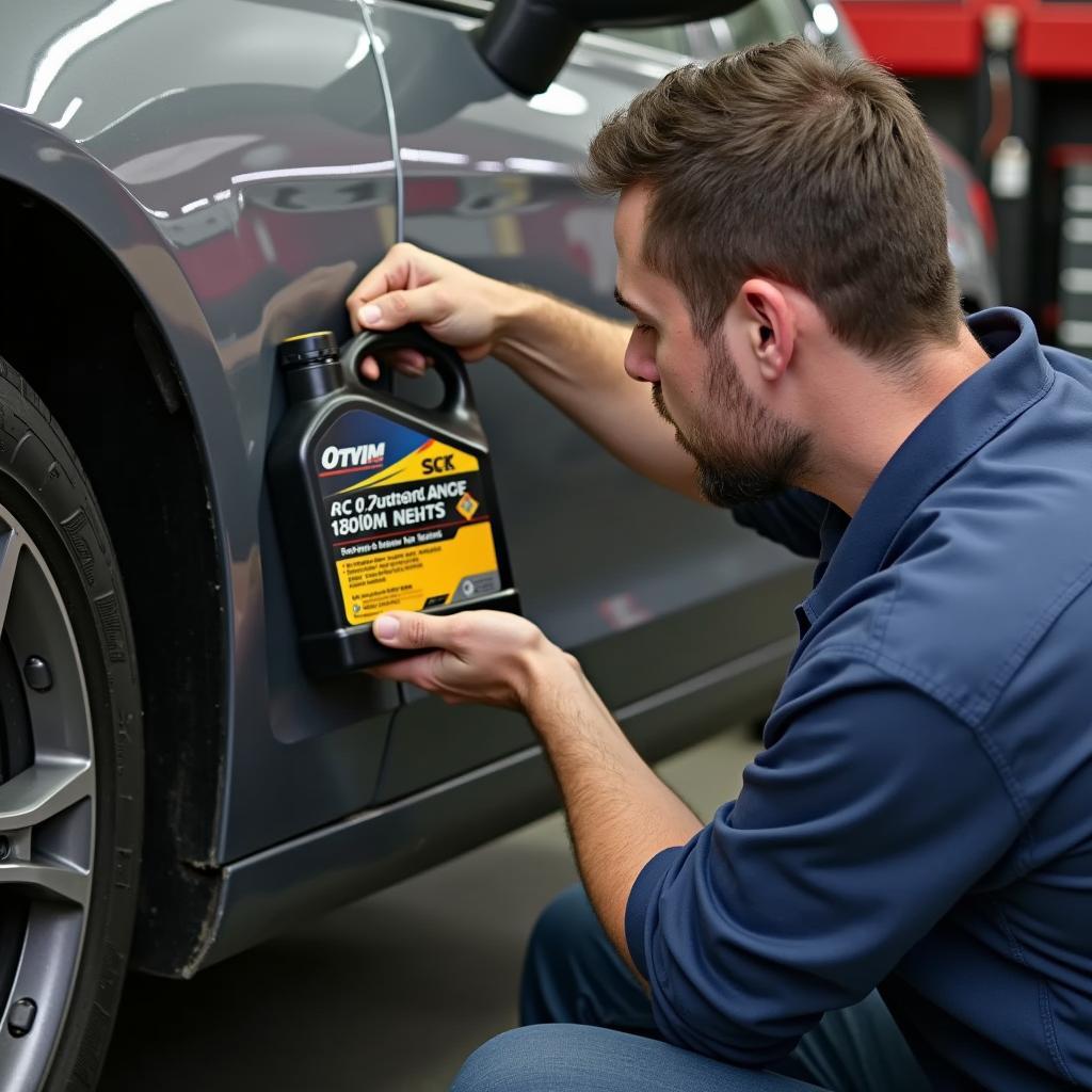 Car Oil Change Process