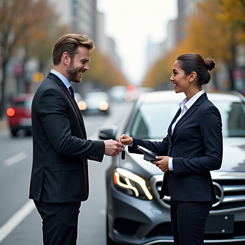 Convenient Car Pick-Up Service for Busy Professionals