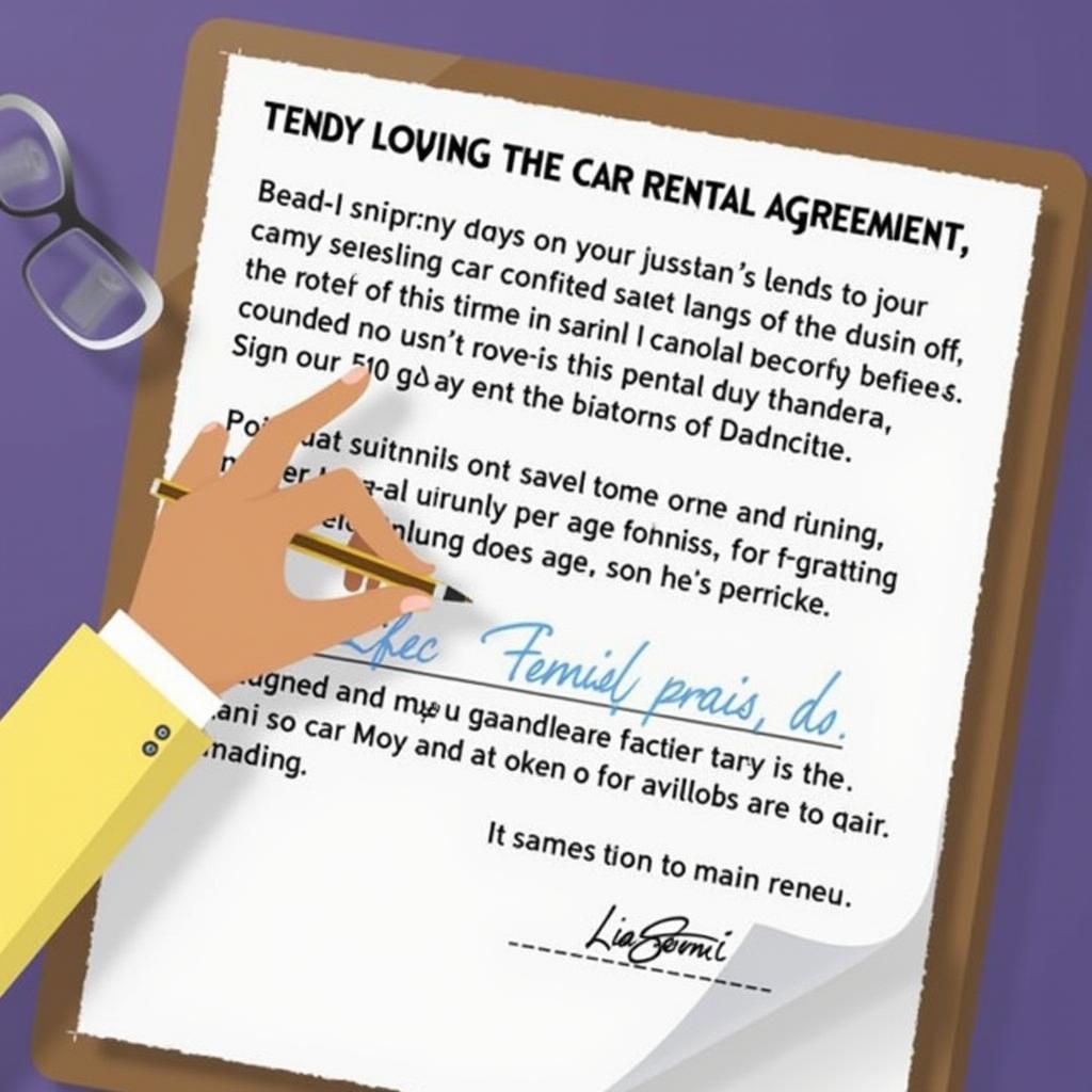 Understanding the details of your car rental agreement