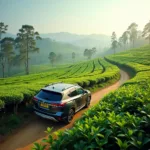 Car rental in Assam offers scenic routes