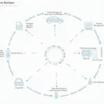 Example of a Car Rental Service Blueprint