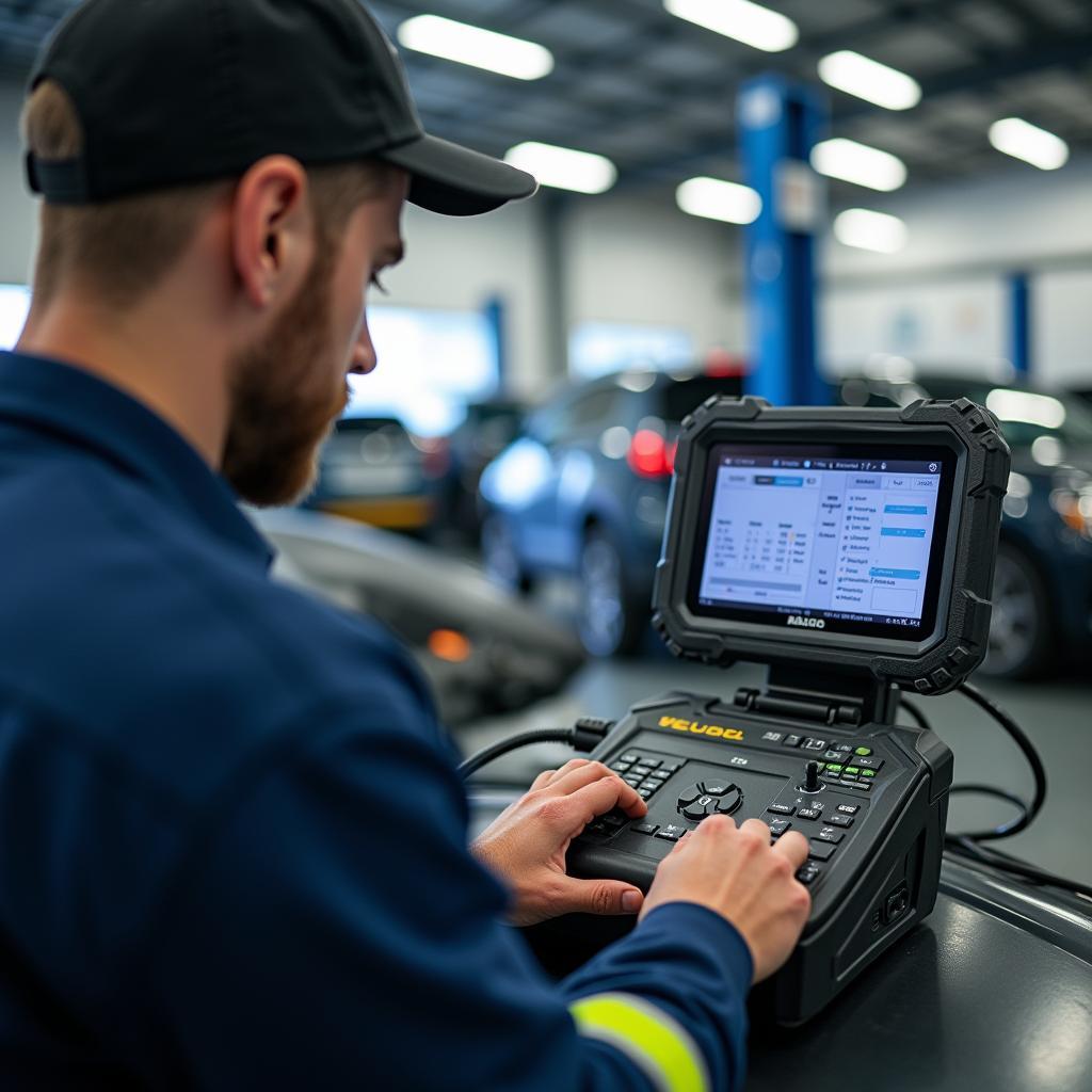 Modern Diagnostic Equipment in Car Service Ayr