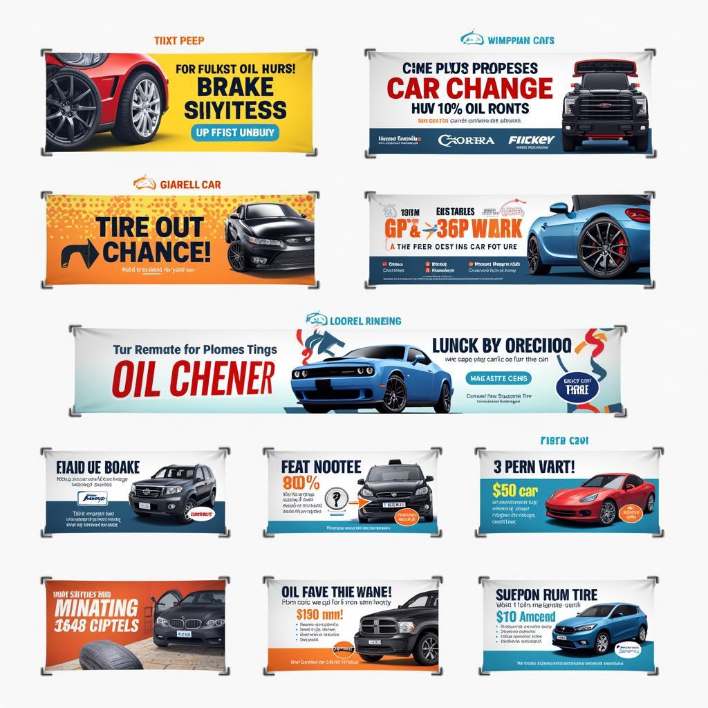 Effective Car Service Banner Design Examples