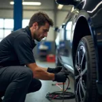 Experienced Mechanic Performing Car Service in Bicester