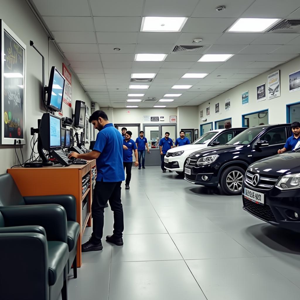 Modern Car Service Center in Model Town, Jalandhar