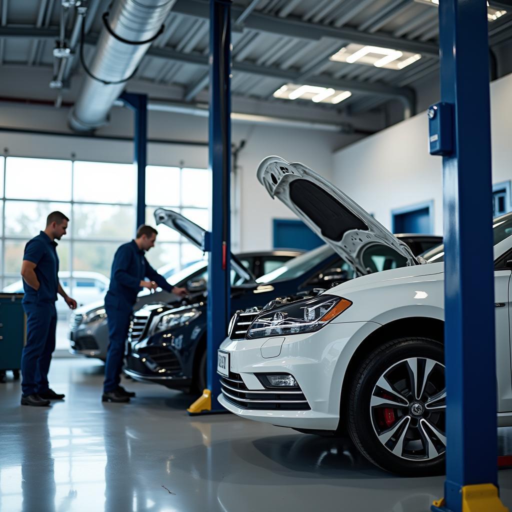 Modern Car Service Center in Mylapore