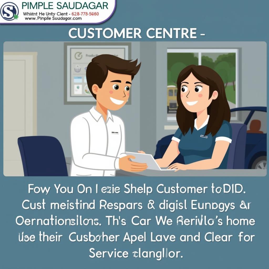 Customer Service Advisor at Car Service Center in Pimple Saudagar