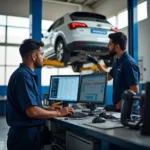 Modern Equipment in Sivakasi Car Service Center