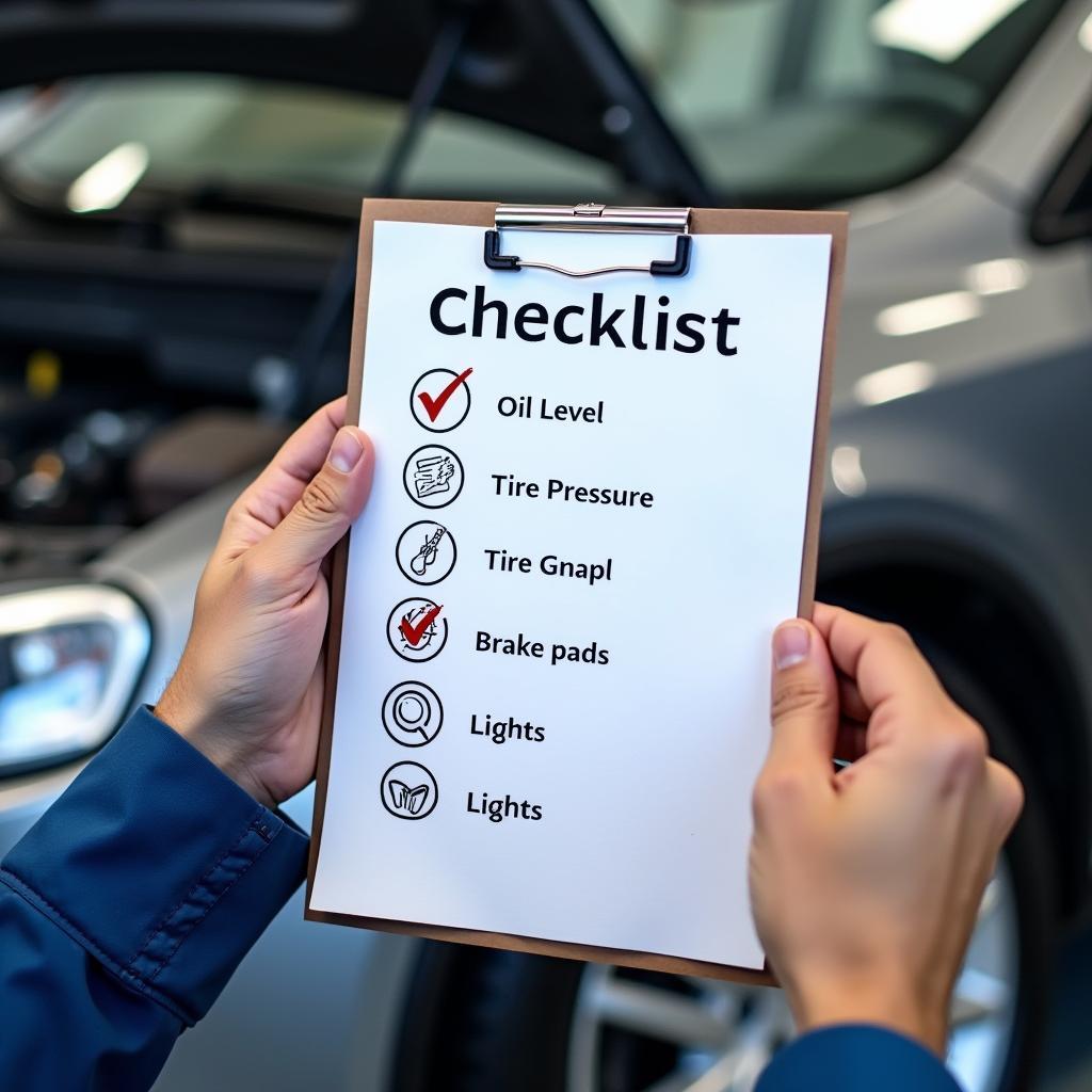 Car Service Check List