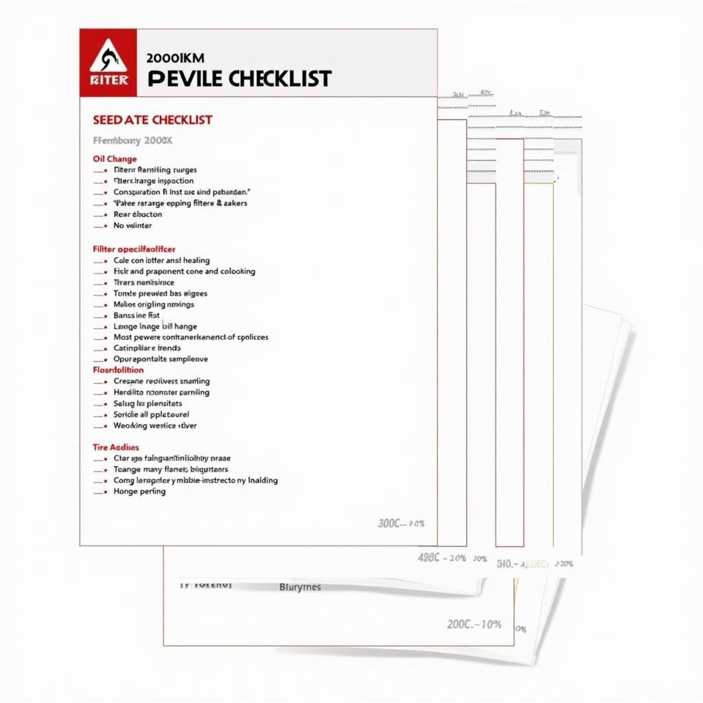 Car Service Checklist for 20000km Maintenance