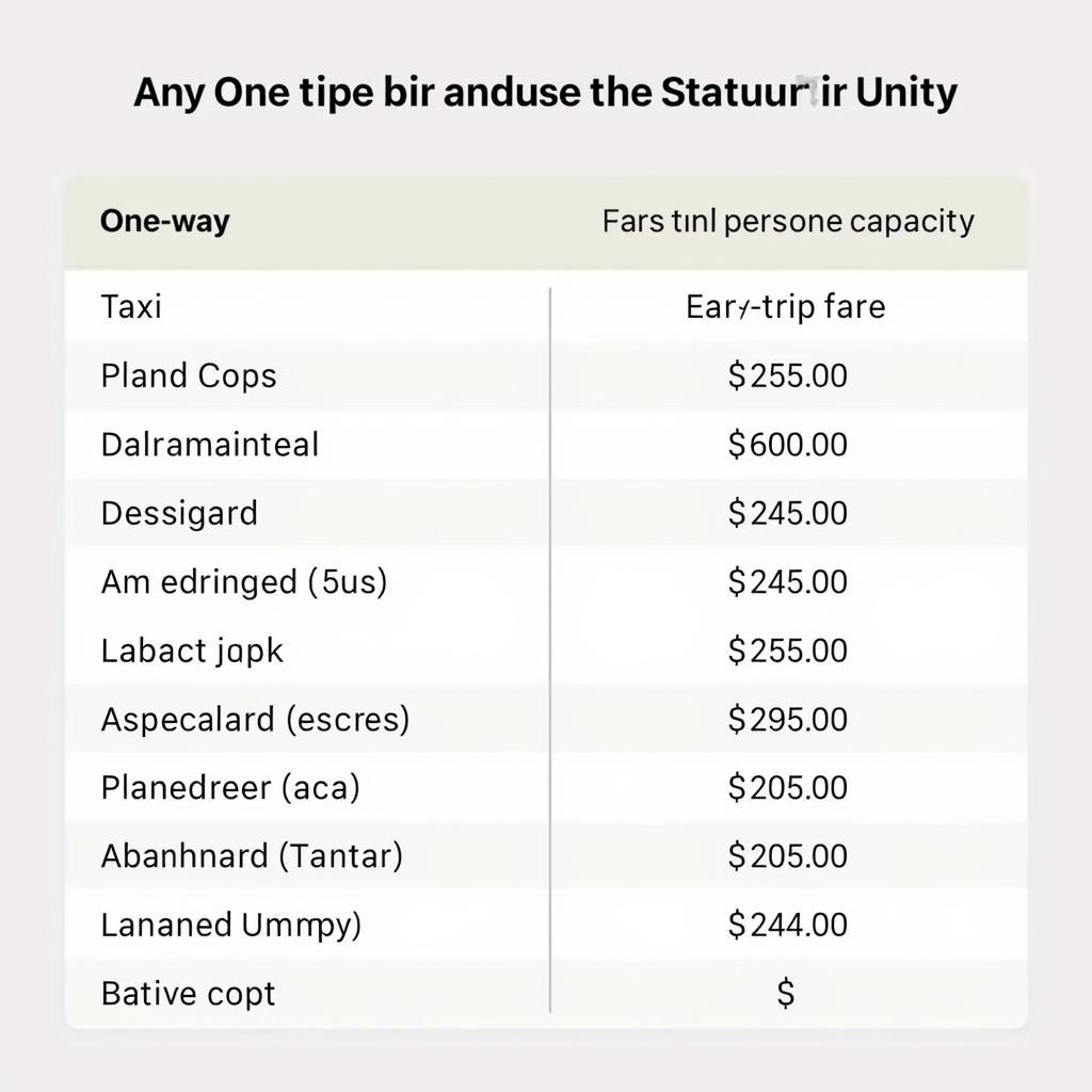 Car Service Cost Comparison from Ahmedabad to Statue of Unity