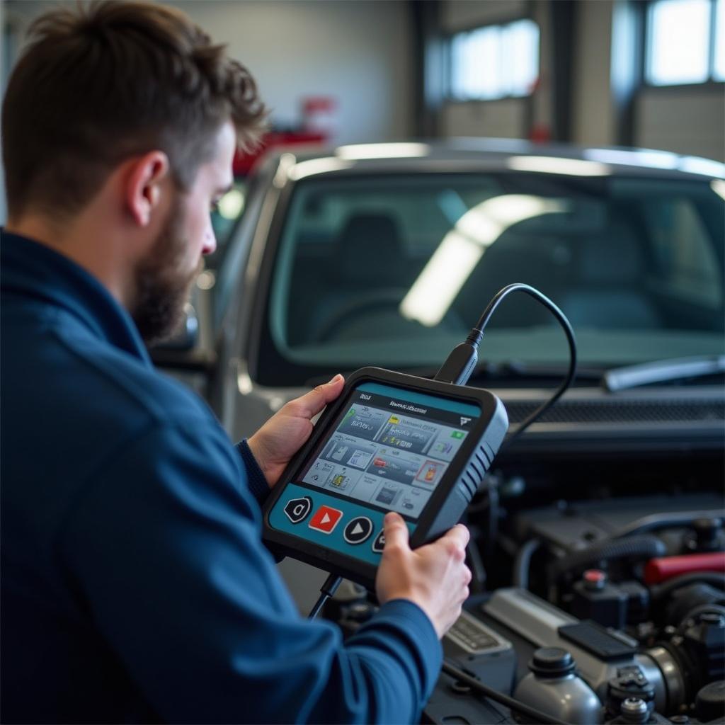 Advanced car diagnostic tools used in Ebbw Vale garages