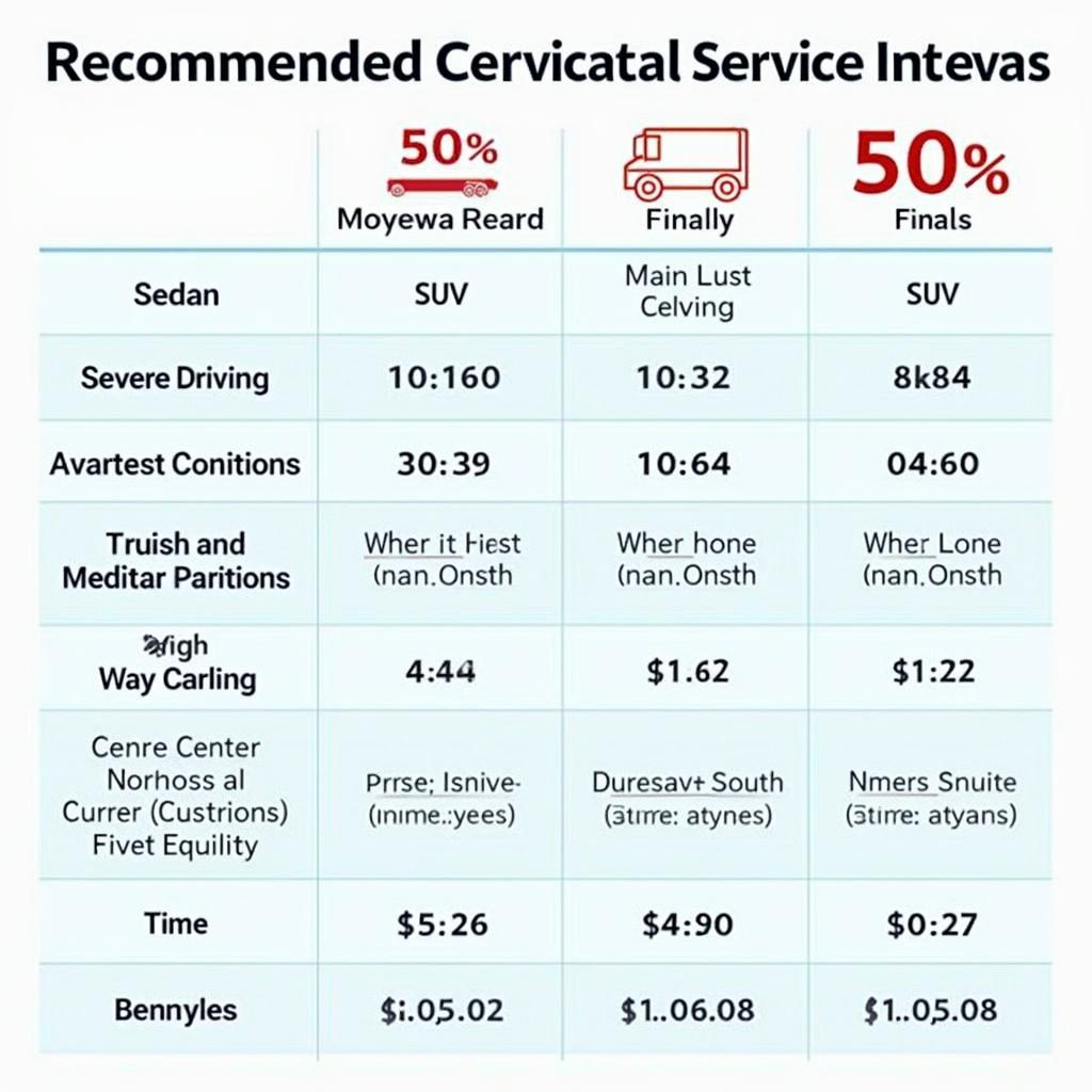 Car Service Frequency Chart