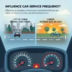 Factors Affecting Car Service Frequency