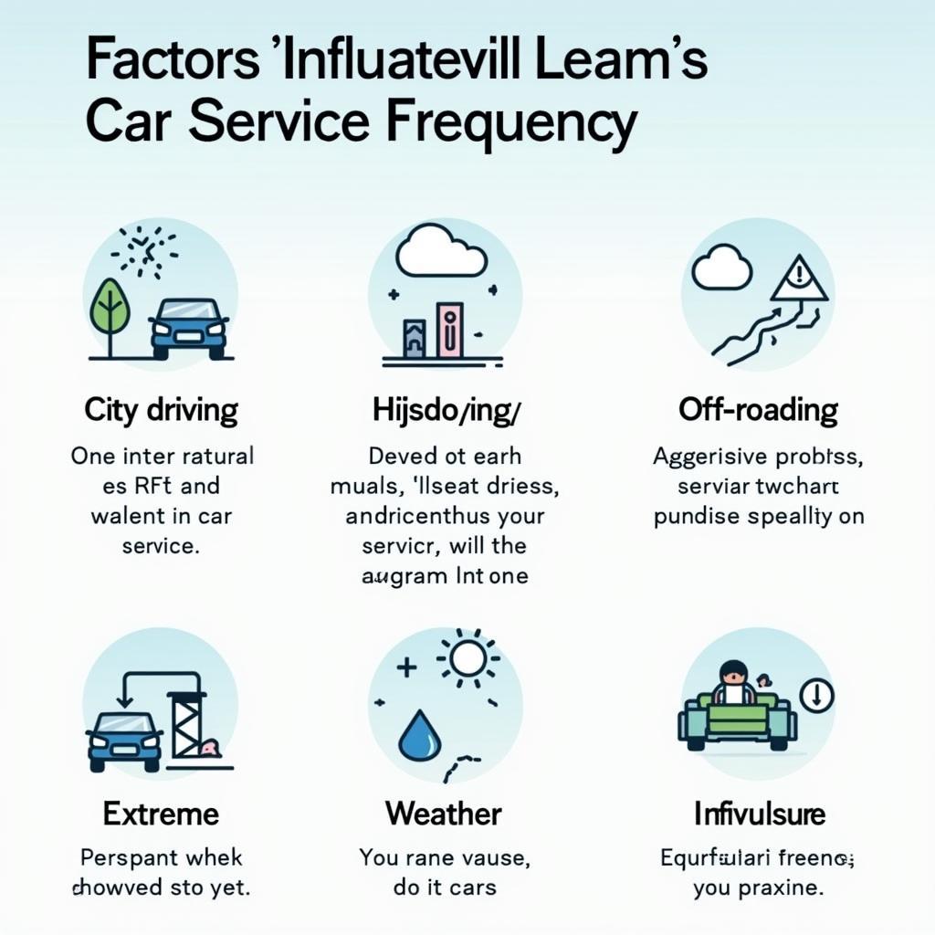 Car Service Frequency Influencing Factors