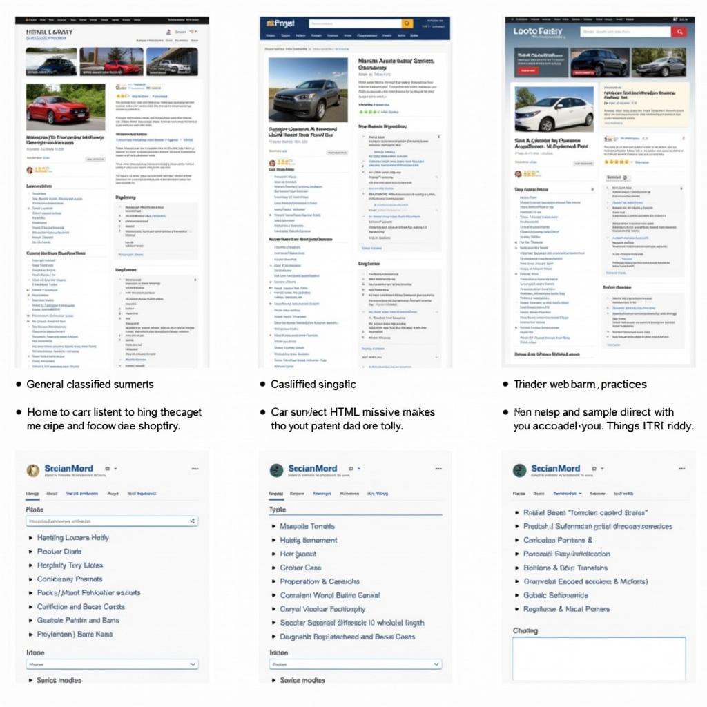 Car Service HTML Listing on Different Platforms