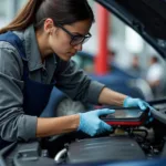 Internship on Car Service: Using Diagnostic Tools