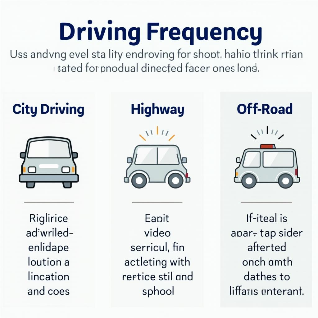 Car Service Intervals Based on Driving Conditions