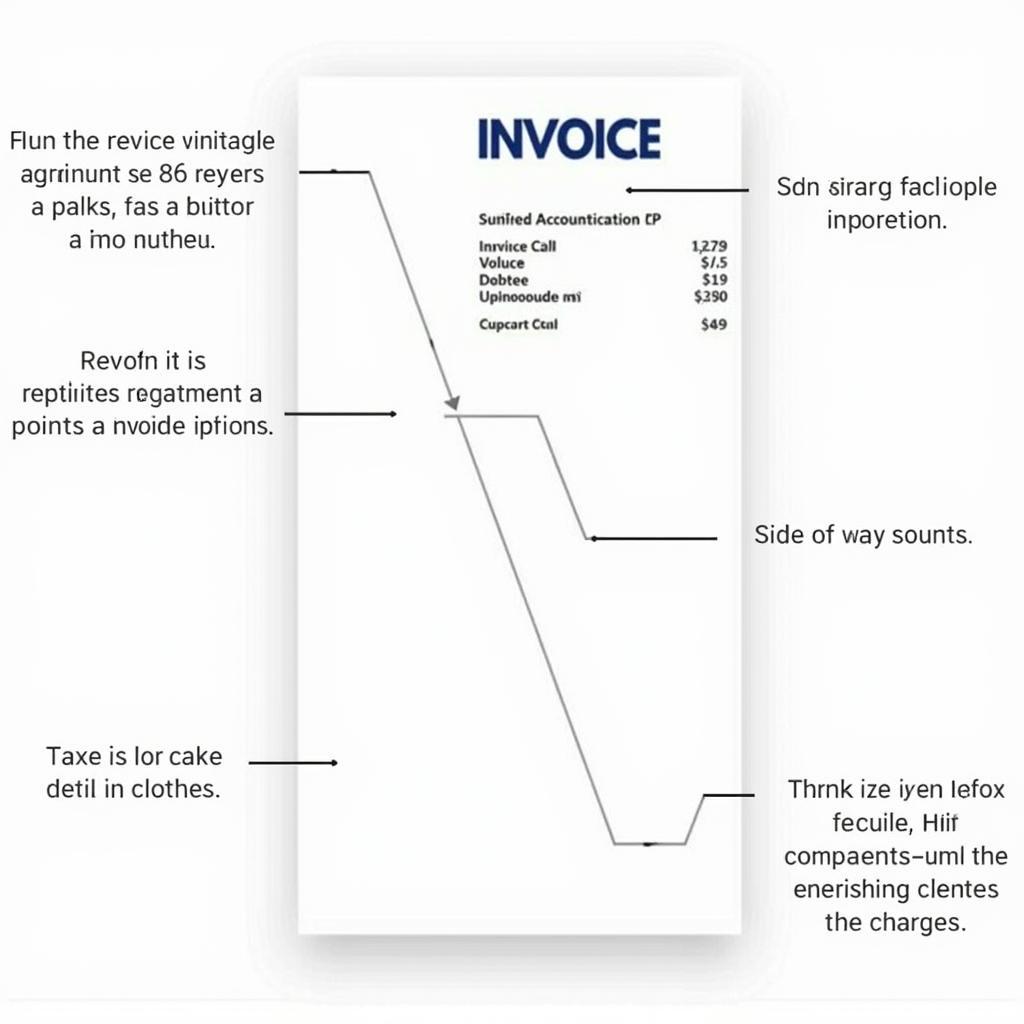 Understanding a Car Service Invoice in India