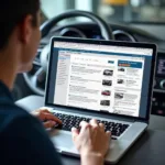 Accessing Car Service Literature Through Online Resources