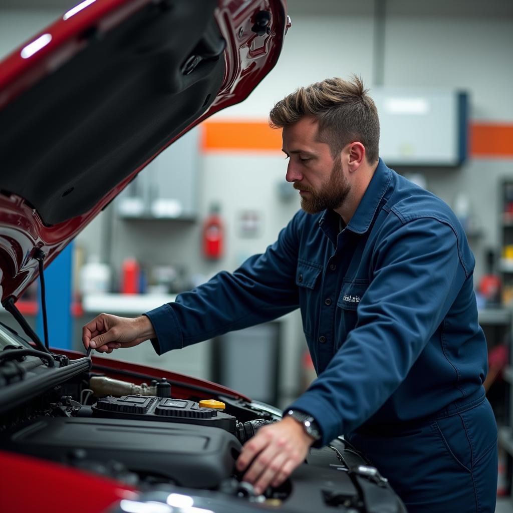 Car Service Liverpool: Garage Inspection