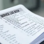 Car Service Log Book Importance