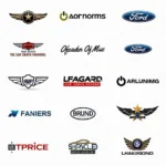 Examples of Effective Car Service Logos