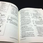 Inside a Car Service Manual Book