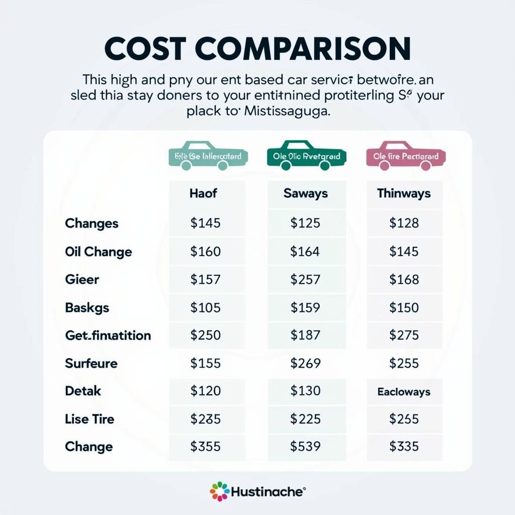 Comparing Car Service Costs in Mississauga