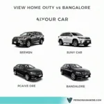 Car Service Options from Ooty to Bangalore