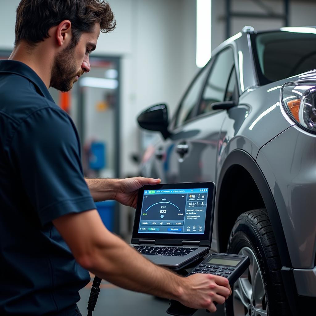 Advanced Diagnostic Equipment in Portishead Car Service Center