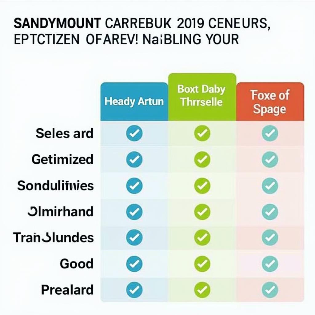 Comparison chart of car service prices in Sandymount