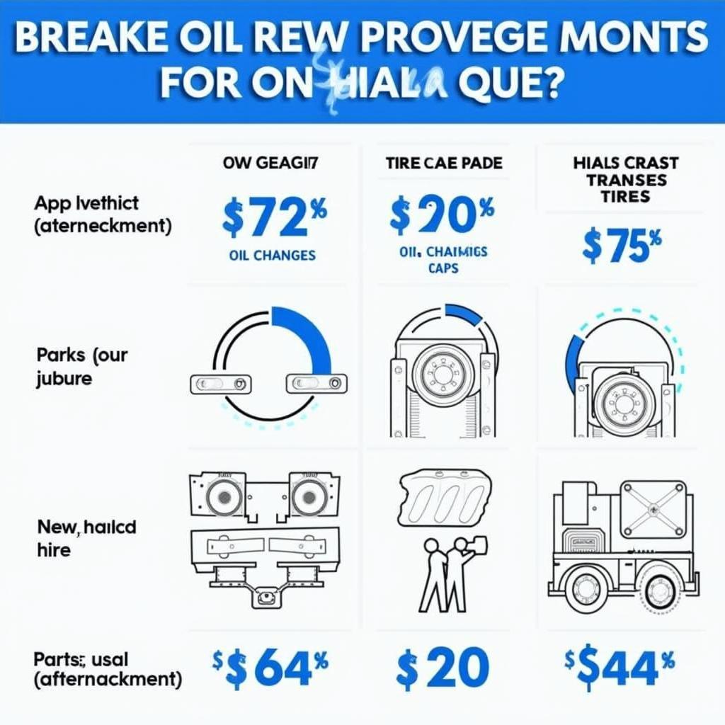 Car Service Price List Breakdown