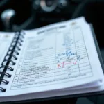 Car Service Record Book