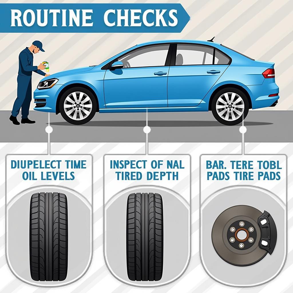 Routine Car Service Checks: Oil, Fluids, Tires, and Brakes