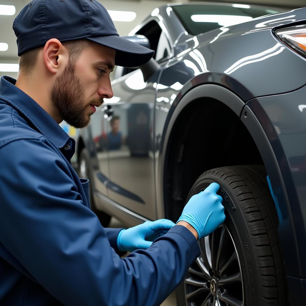 Essential car service tasks performed on a Saturday