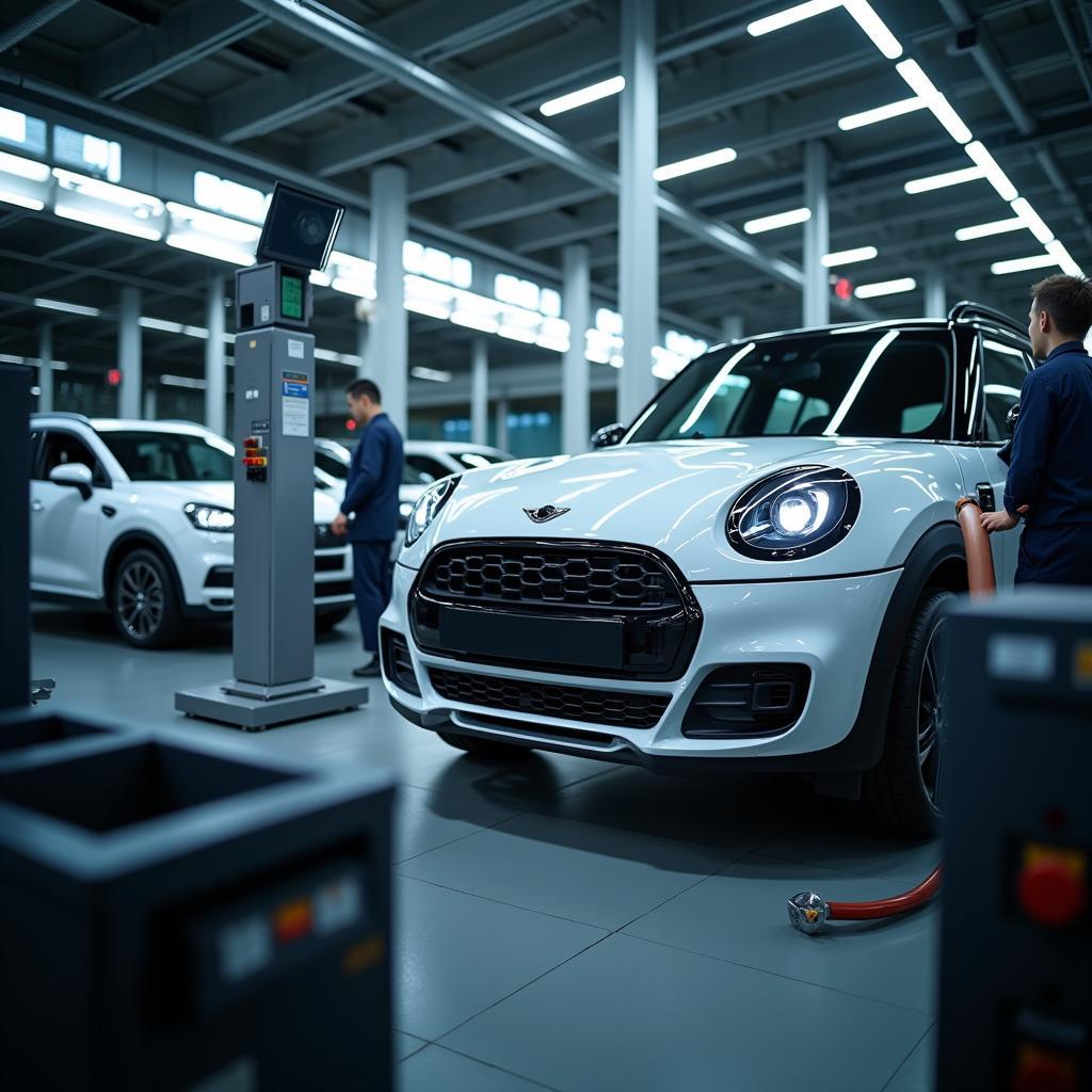 Modern Car Service Workshop Equipment in Singapore