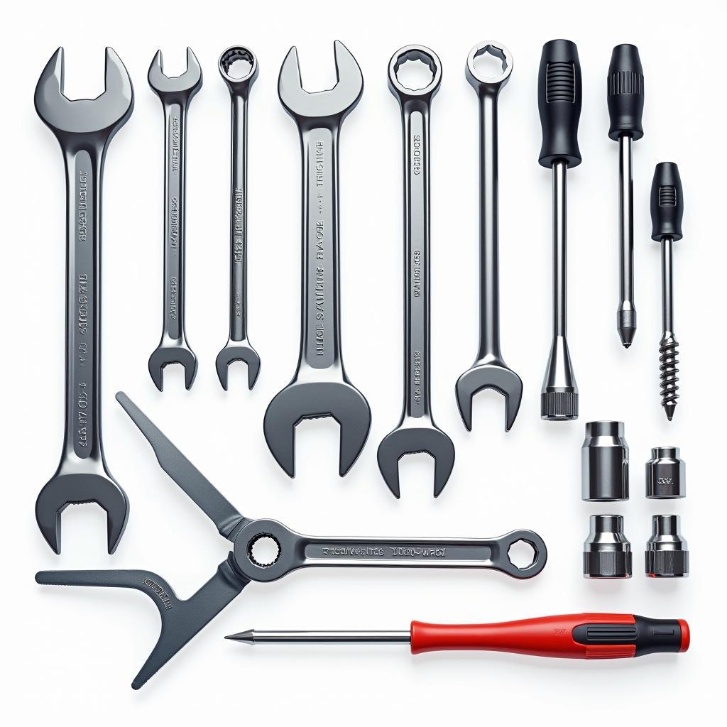 Car Service Tools PNG Clipart Set for Mechanics