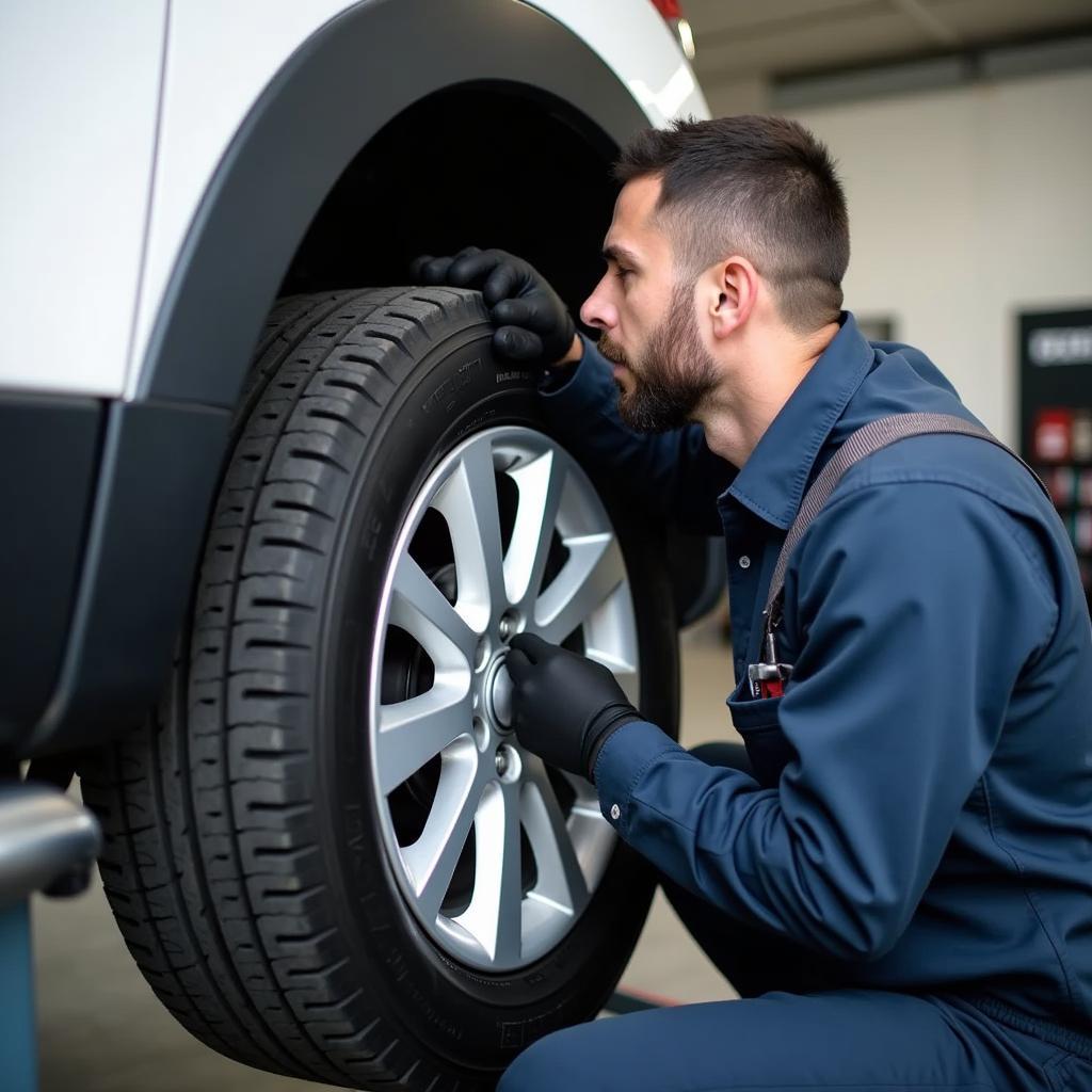 Tyre Replacement at Williams Landing Car Service