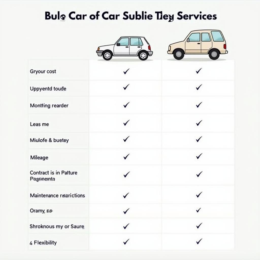 Car Subscription vs Leasing vs Buying