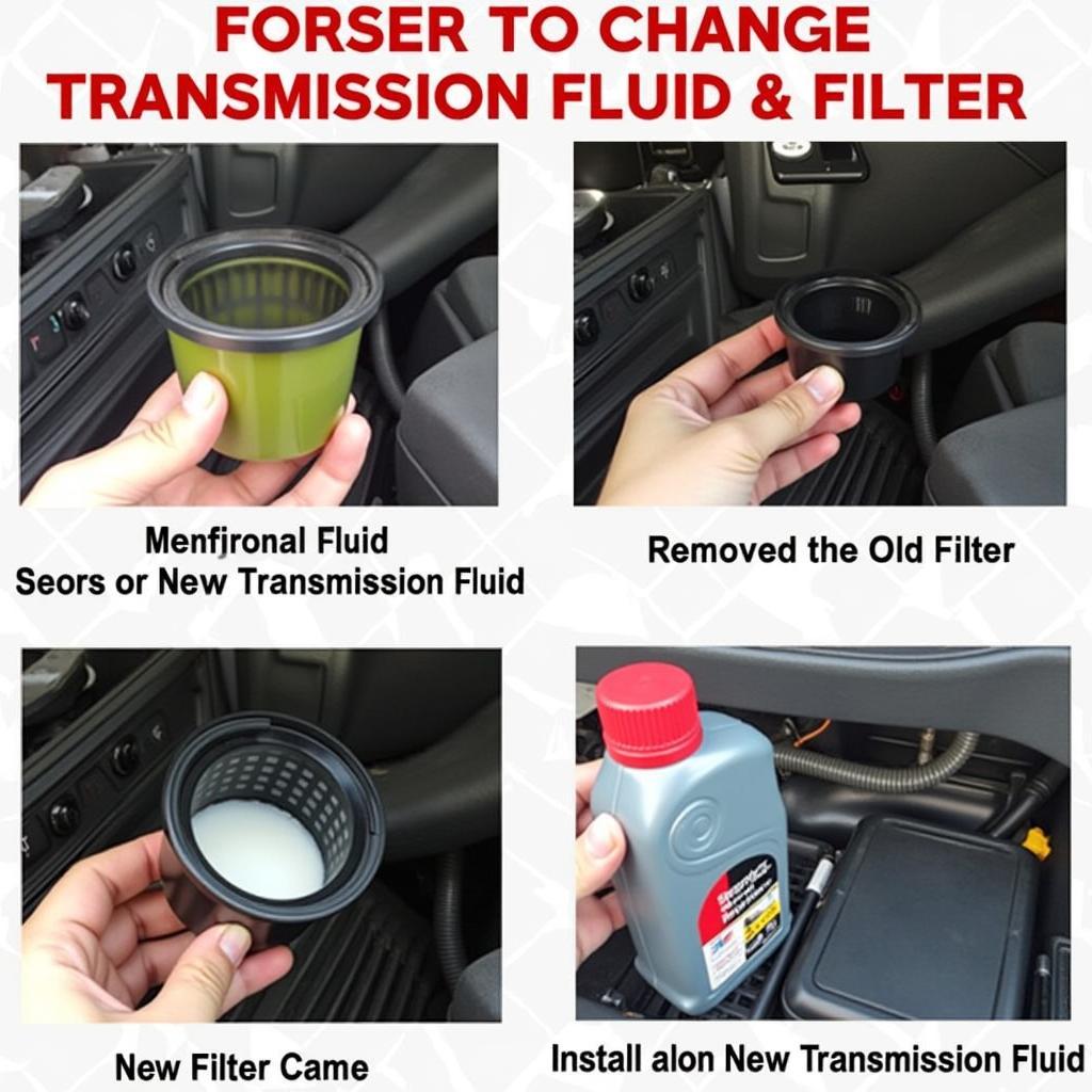 Car Transmission Fluid Change Process