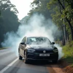 Car Overheating on Palakkad Main Road due to lack of water service